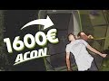 Je monte un trampoline a 1600   acon air 16