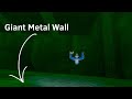 How far can you get without touching METAL in big scary?