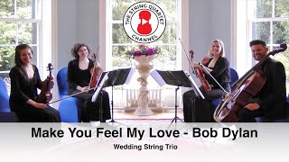 Vignette de la vidéo "Wedding String Quartet performing Make You Feel My Love by Bob Dylan"