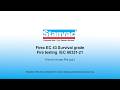 Firex EC 43 Survival grade Fire testing IEC 60331 21