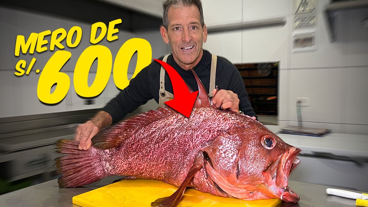 Compré el pescado mas caro del Mar Peruano ¡MERO de S/600!