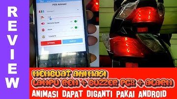 VARIASI LAMPU REM LED RUNNING