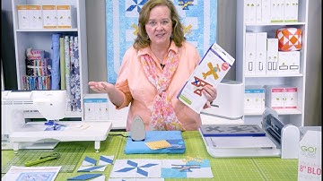 How to make the GO! Propeller Planes Quilt with Pam
