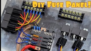 DIY Fuse / Relay Panel