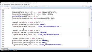 Multiple JPanels on a JFrame