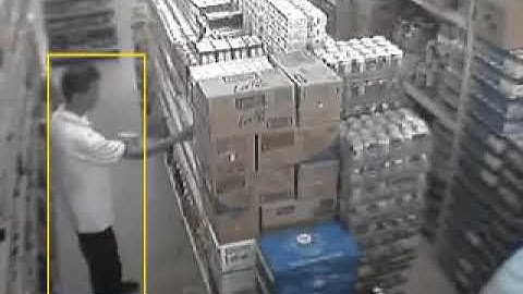 Supermarket theft detection technology