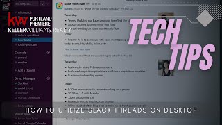 How to Utilize Slack Threads on Desktop