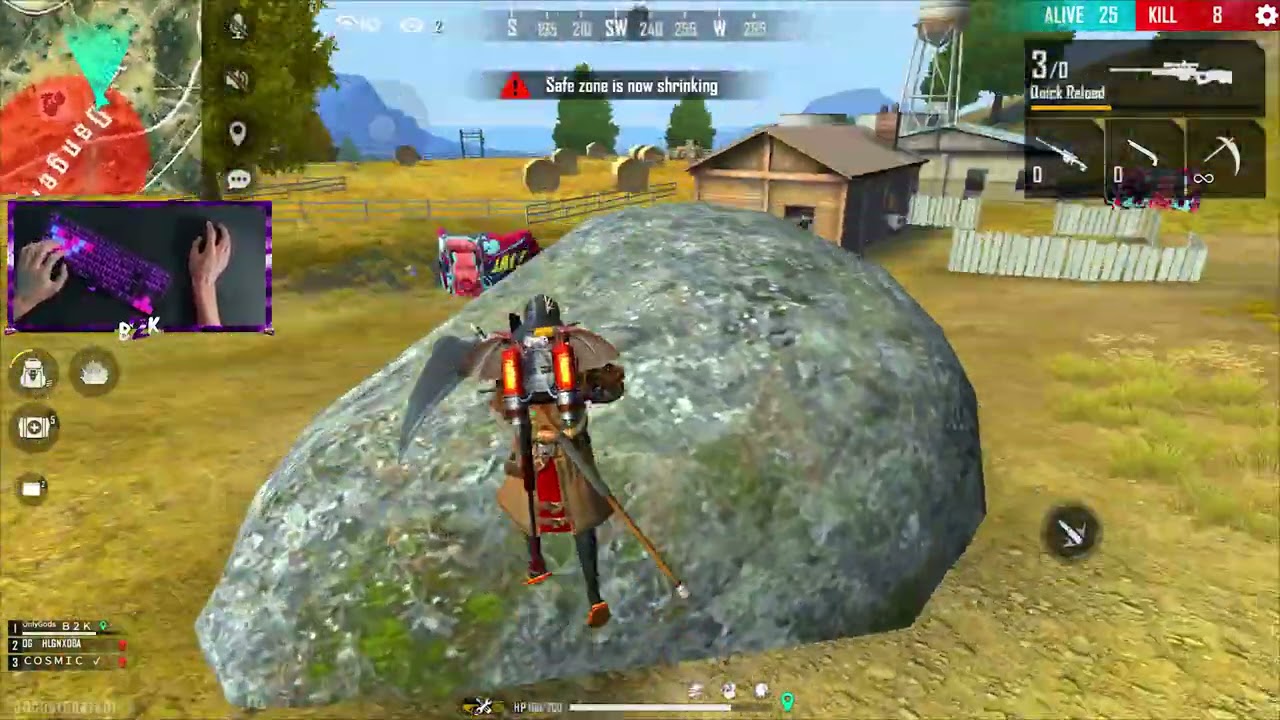 [B2K] CRAZY GAMEPLAY CRAZY KING 20 KILLS