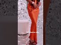 Halle Bailey stunning in orange #shorts #halle #hallebailey #shortsvideo #reaction #happy #fashion