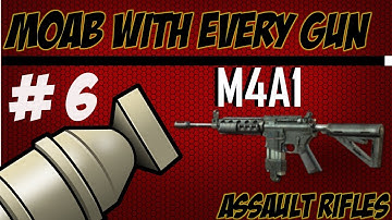 Mw3:*LIVE* Moab with Every Assault Rifle: M4A1 Modern Warfare 3 LIVE!