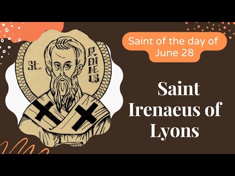 Saint of the day of june 28 | ST. IRENAEUS OF LYONS #saintoftheday # ...