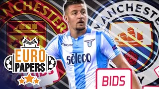 Milinkovic-Savic Pushes for United vs City Transfer War | Euro Papers | Eurosport screenshot 3