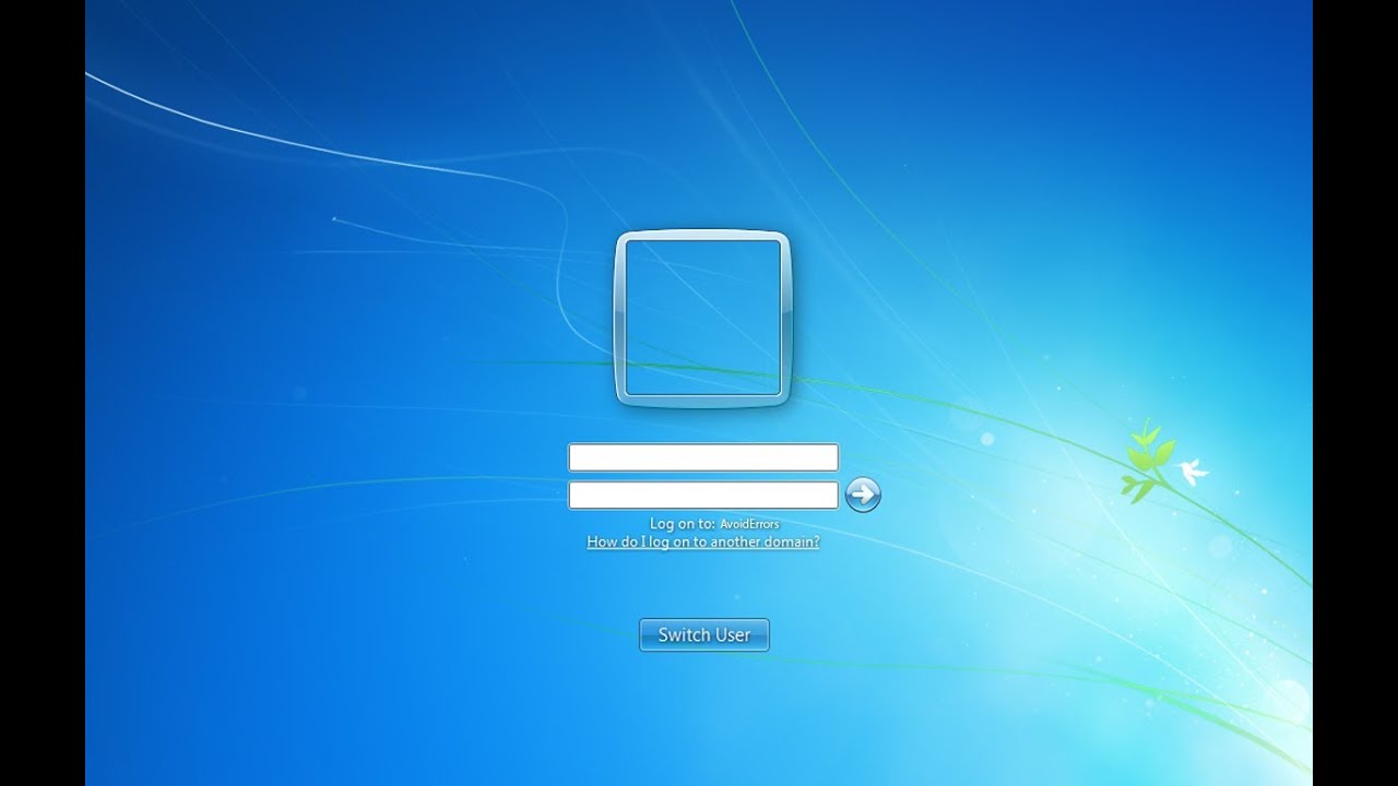 login directly into windows 7 without entering password