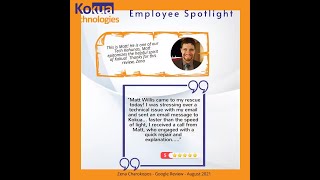 Employee Spotlight - Matt Willis