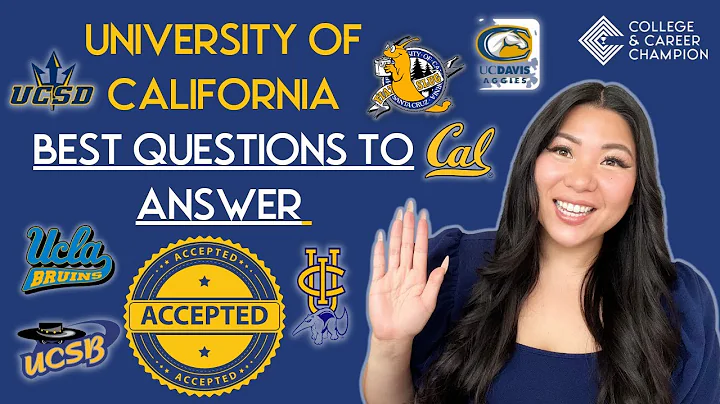 UC Personal Insight Questions / Essays: BEST Questions to Write Your College Essays (Tips & Tricks)