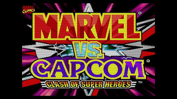 Marvel vs. Capcom - Capcom CPS2 - Attract Mode Demo (1440p, MiSTer FPGA) with scanlines