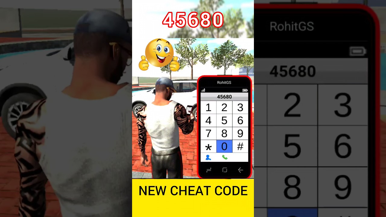 Omg 😍 New 👉 45680 👈 Cheat Code Android Gameplay Indian Bikes Driving 3D || 