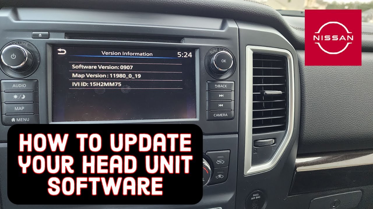 2019 Nissan Titan Head Unit Software Update YouTube