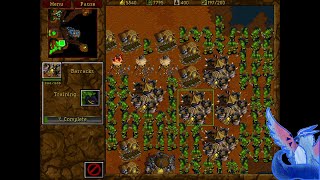 Can you beat Warcraft 2 with only Troll Axe Throwers?