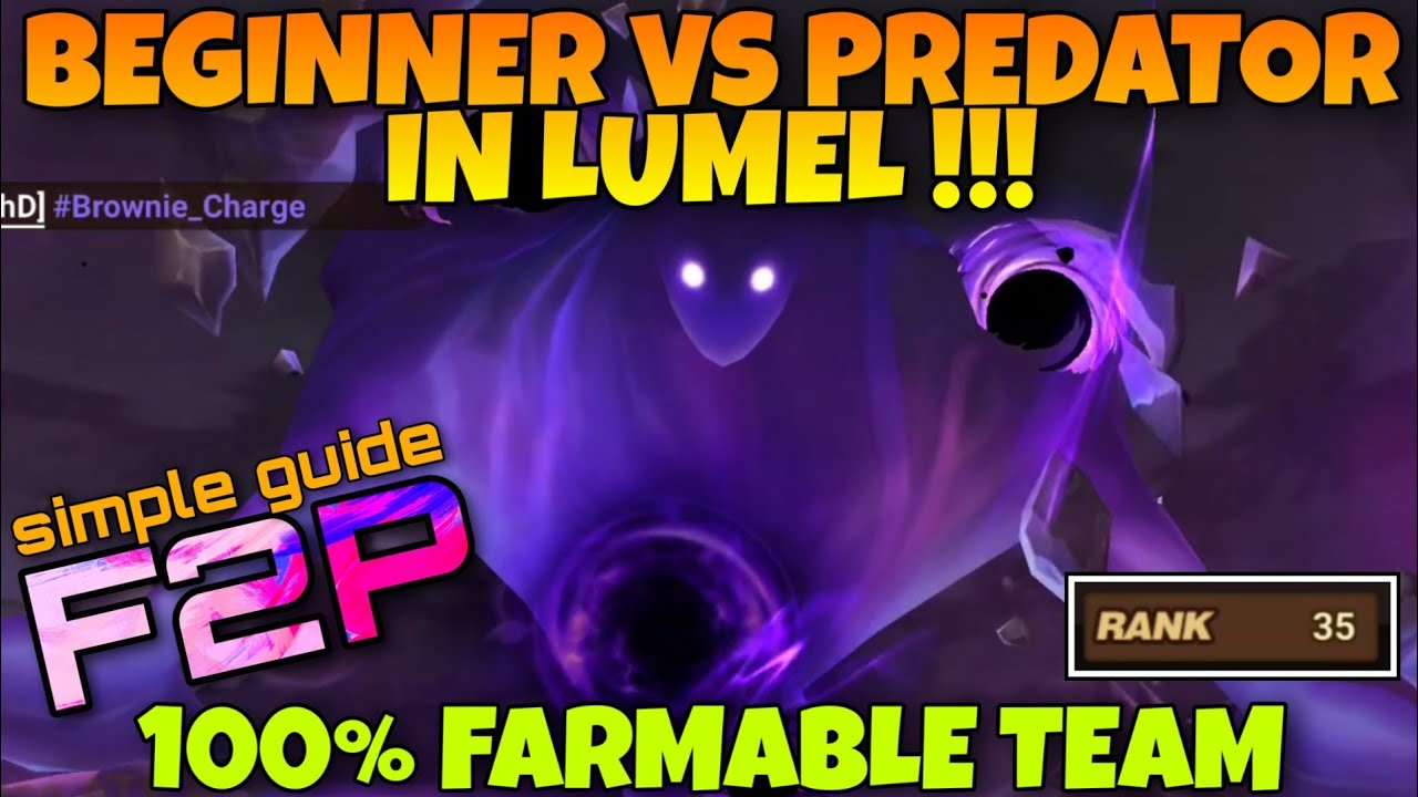 F2P DARK PREDATOR VS BEGINNER IN LUMEL SUMMONERS WAR