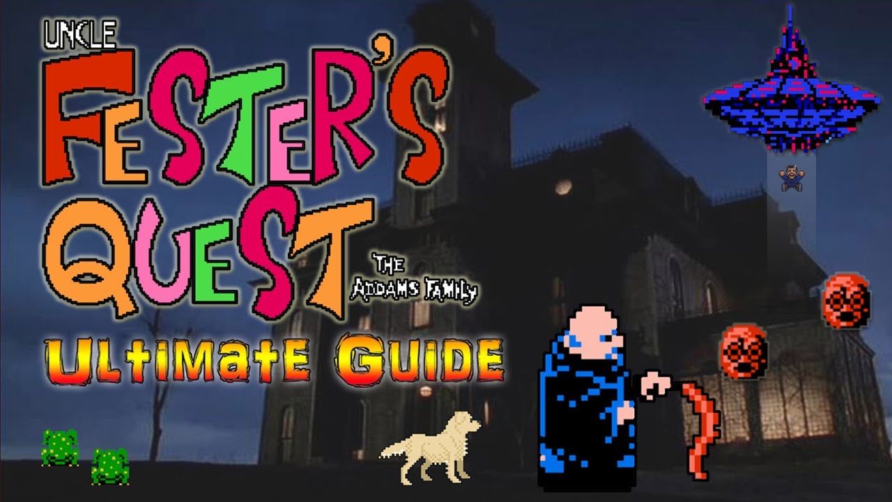 Download #FestersQuest Uncle Fester's Quest NES - ULTIMATE GUIDE - ALL Bosses, ALL Items, No Glitches Needed!