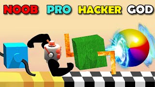 NOOB vs PRO vs HACKER vs GOD - Draw Climber screenshot 3