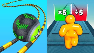 Going Balls vs Tall Man Run - All Level Gameplay Android,iOS - NEW MOD APK UPDATE GAMEPLAY