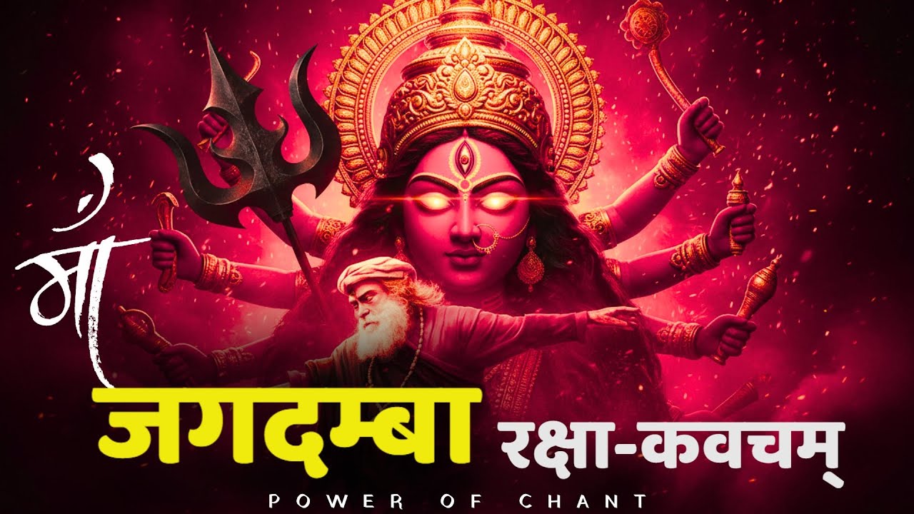 माँ जगदम्बा रक्षा कवच | सुनते ही सारी विपदा दूर होगी | Powerful Durga ...