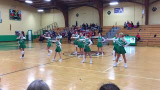 6th grade cheer dance performance 1/11/2018