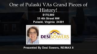 One of Pulaski VA’s Grand Pieces of History!