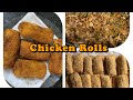 Crispy chicken rolls  delicious chicken roll recipe 