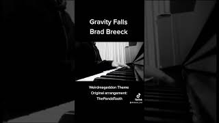 Gravity Falls Weirdmageddon - Piano Cover #shorts #gravityfalls