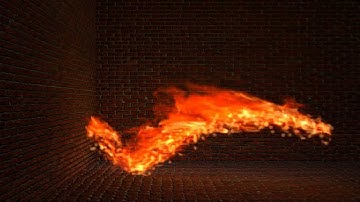 Blender Flamethrower Test