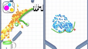 Rope And Balls - New Release - Hyper Hybrid Casual - Gameplay Walkthrough (iOS & Android)