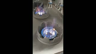 INOX BÁZIS - WOK asztali tűzhely 2 lángos Ferrara forni