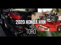 New 2020 Honda HRN vs Toro Recycler +Honda Auto Choke