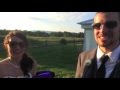 Groom sees color for the first time with EnChroma Glasses! Surprise wedding gift!