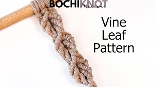 Macrame Knot: Floral Leaves Pattern
