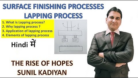 LAPPING PROCESS, SURFACE FINISHING PROCESS, WORKSHOP TECHNOLOGY,MOST IMPORTANT VIVA RELATED QUESTION