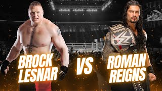 Brock Lesnar vs Roman Reigns - WWE 2k23 Gameplay Walkthrough