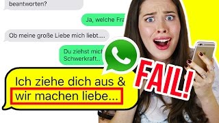 WHATSAPP PRANK an EX-FREUND ESKALIERT! 😂 SONGTEXT FAIL! screenshot 2