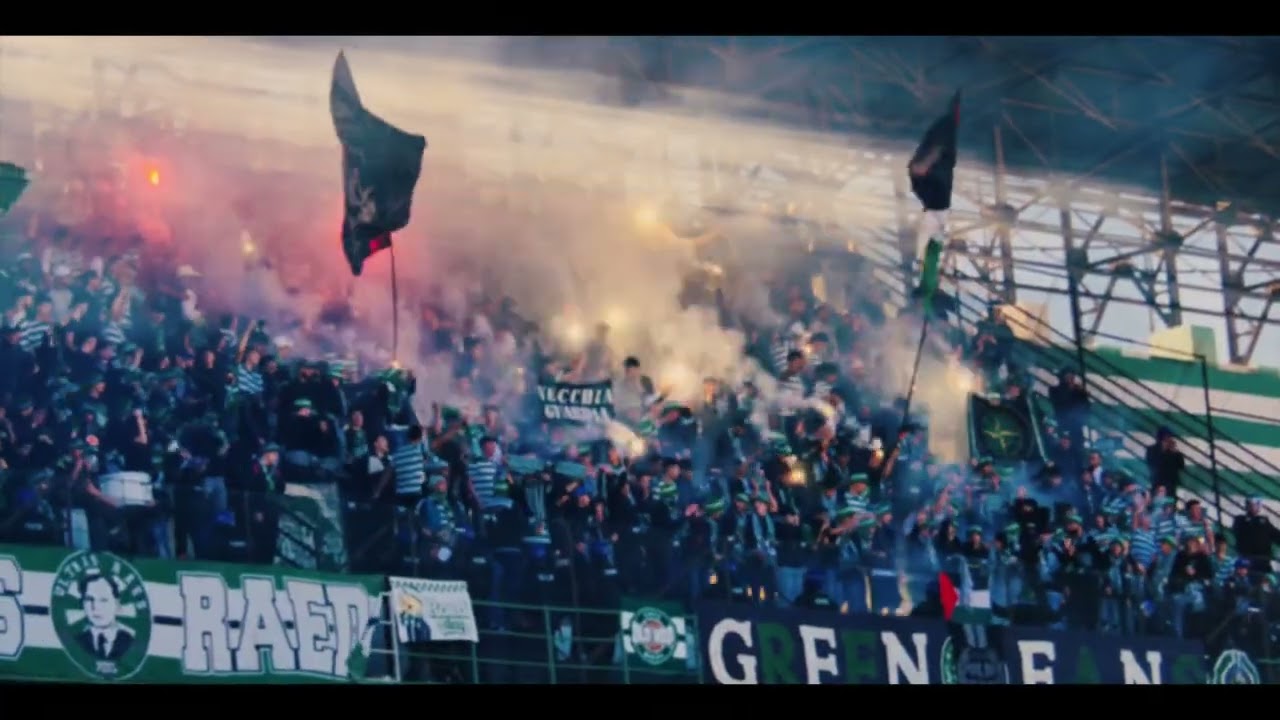 ULTRAS GREEN FANS -HIER - RCK VS RCA 07/12/2024 (STADE MOHAMED BEN HEDDAD)
