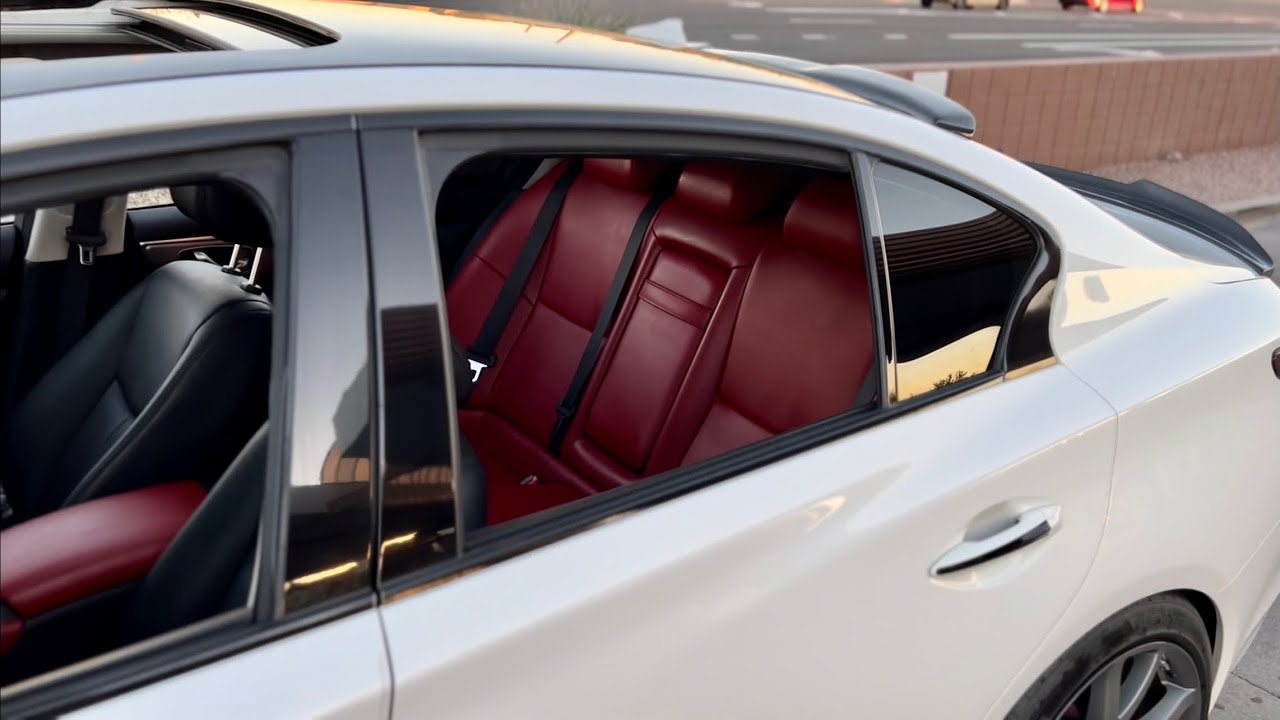 Infiniti Q50 Red Interior - How to dye & seal leather