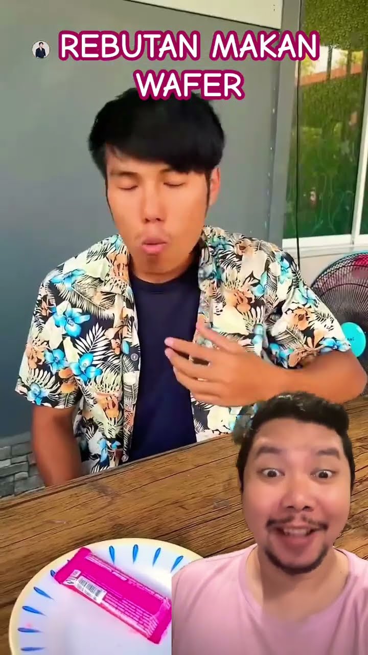 REBUTAN WAFER PINKY!!!?? #funny #shortsfeed #wafer #comedia