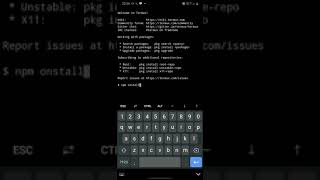 Accessing files inside termux from a web browser | Using http-server(a node module) screenshot 2