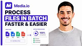 How To Process Files In Batch Using Media.io (Full Guide)