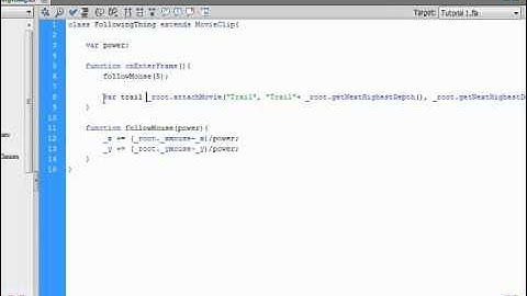 As2 Tutorial: Classes and attachMovie