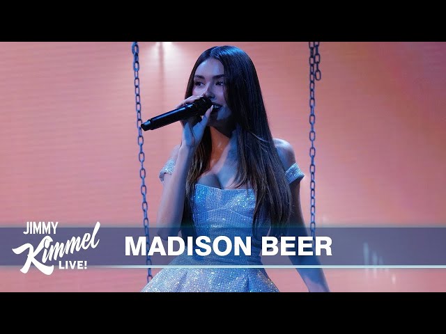 Madison Beer performs Sweet Relief - Jimmy Kimmel Live November 1st 2023