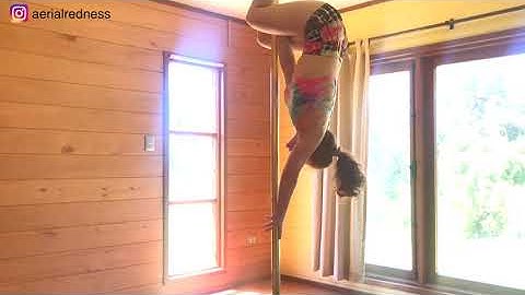 How to Aerial Handspring Variation I Aerial Handspring Pole Dance Tutorial for Advanced I Part 1
