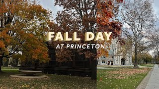 a fall day at princeton